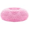 Pet Dog Bed Soft Warm Fleece Puppy Cat Bed Dog Cozy Nest Sofa Bed Cushion L Size